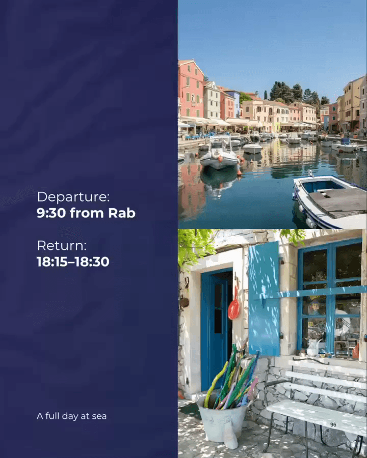 Full day at sea schedule