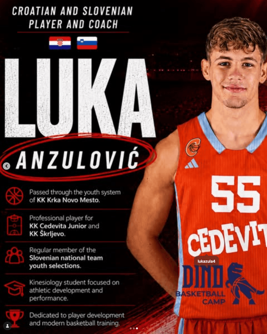 Luka Anzulović profile card