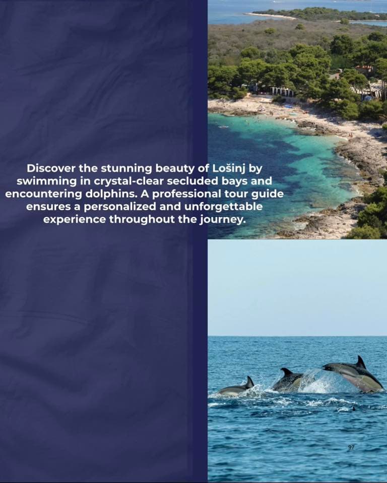 Crystal-clear bays and dolphin watching